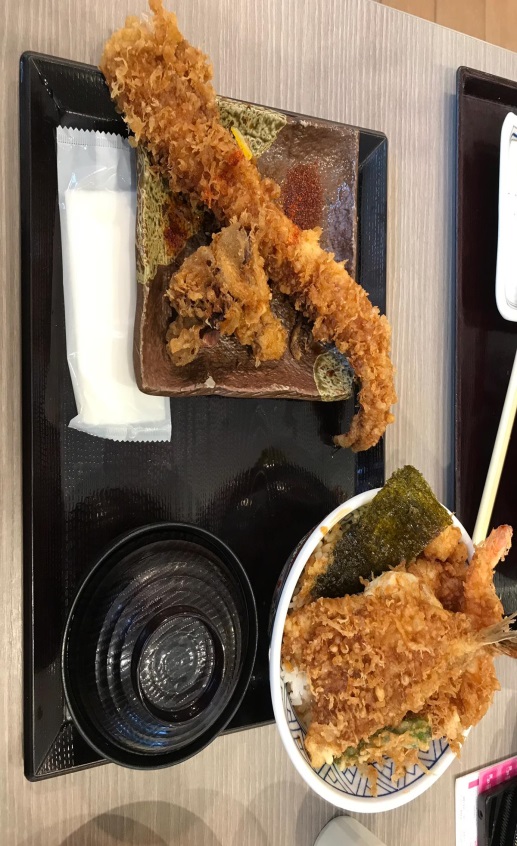 金子半之助天婦羅丼