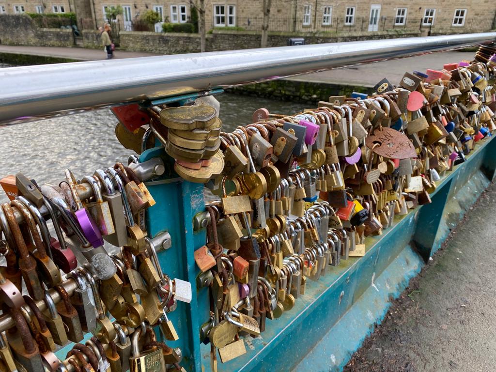 Bakewell Love Locks Bridge