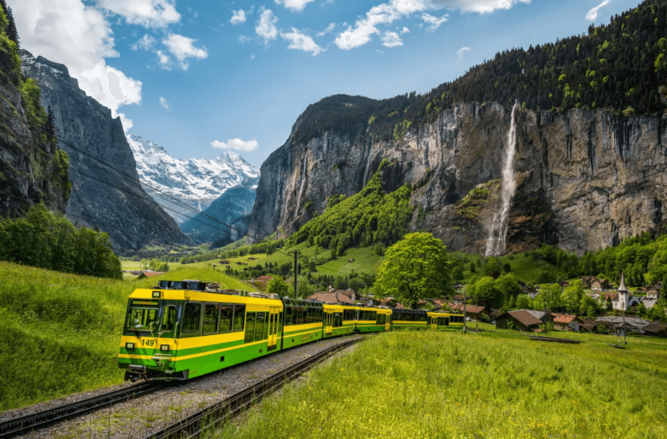 【Eurail】Swiss Regional Pass  Berner Oberland Transportation Pass e-Ticket-- (Use for 3/4/6/8/10 consecutive days)