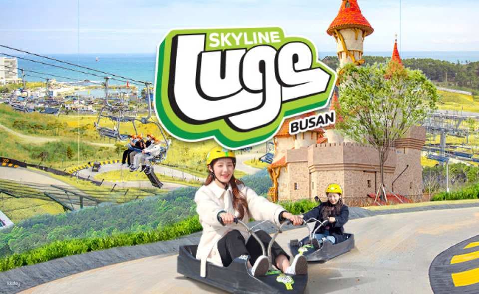 【South Korea｜Busan】Skyline Luge Ticket